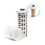 Replacement Filter for Shower Filter 2.0 with Borosilicate Glass Bottle bundle