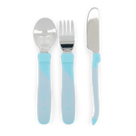 Learn Cutlery Stainless Steel 12M+ -innovative baby products 100% made in sweden