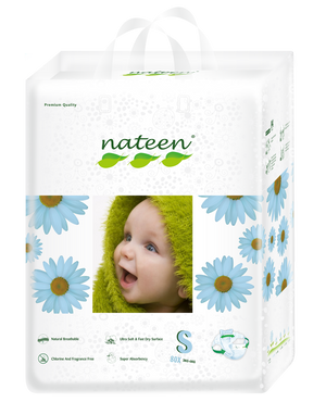 
                  
                    Nateen Premium Diapers Small (3 - 6 kg | 7 - 13 lbs)
                  
                