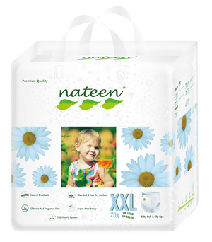 
                  
                    Nateen Premium Pull Up Diapers XXL (15 kg up, 33 lbs up)
                  
                
